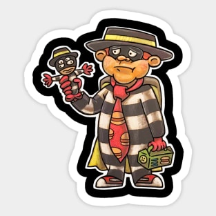 Hamburglar Sticker